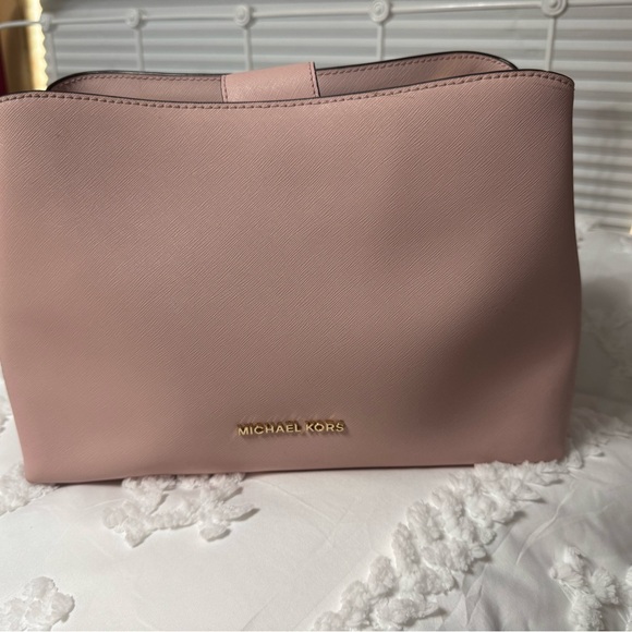 Michael Kors Blush Pink Tote Cosmetic Bag 